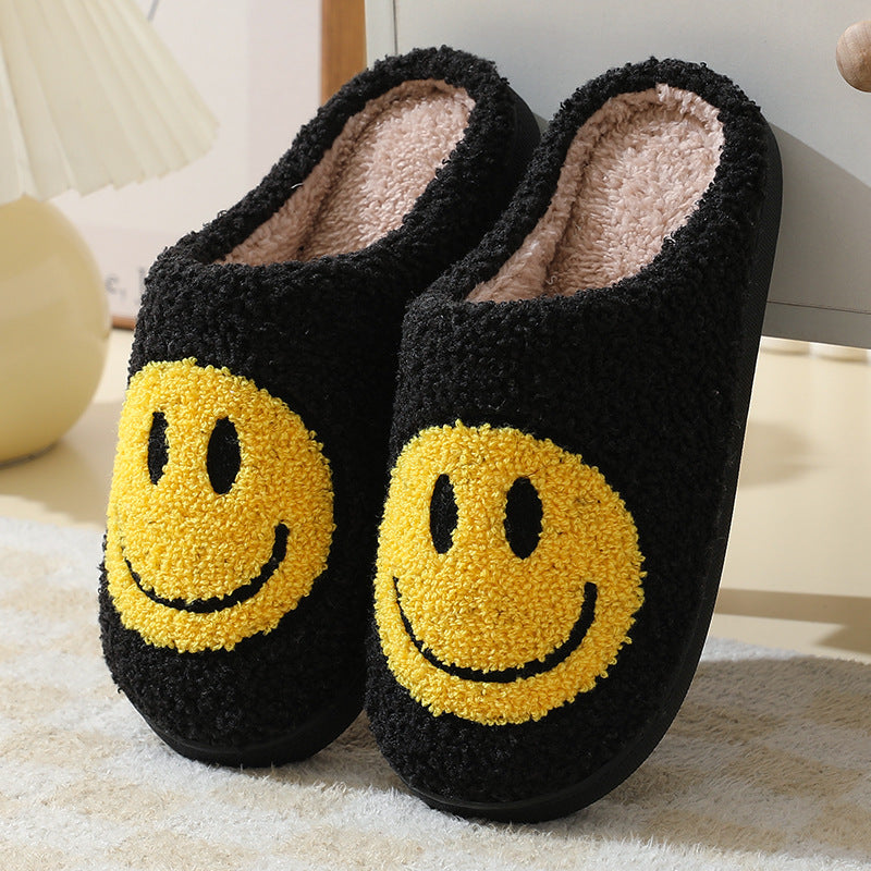 Smiley face slippers for women | Ivanna -10