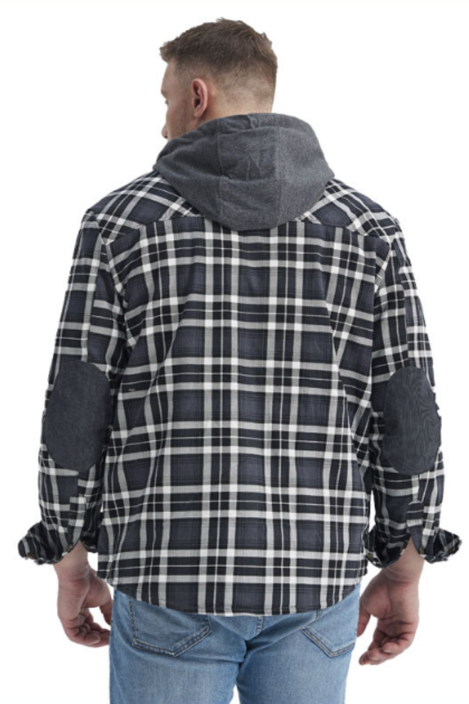 Hooded style bucheron jacket for men | Philippe -11