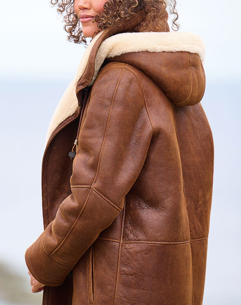 Women’s hooded winter coat for women | Leia -2