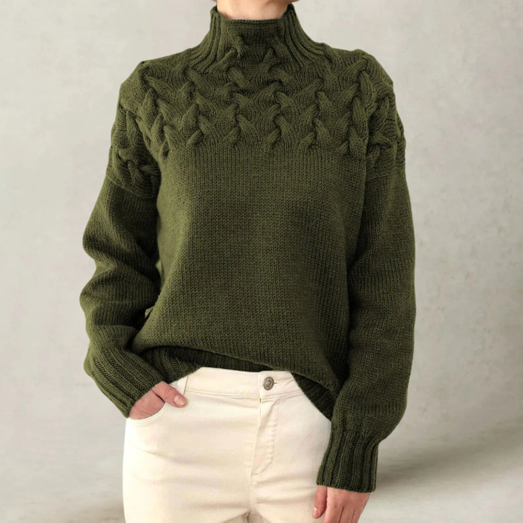 Chic warm sweater for women | Lilianne -9