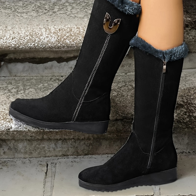 Winter mid-calf boots for women | Sierra -2