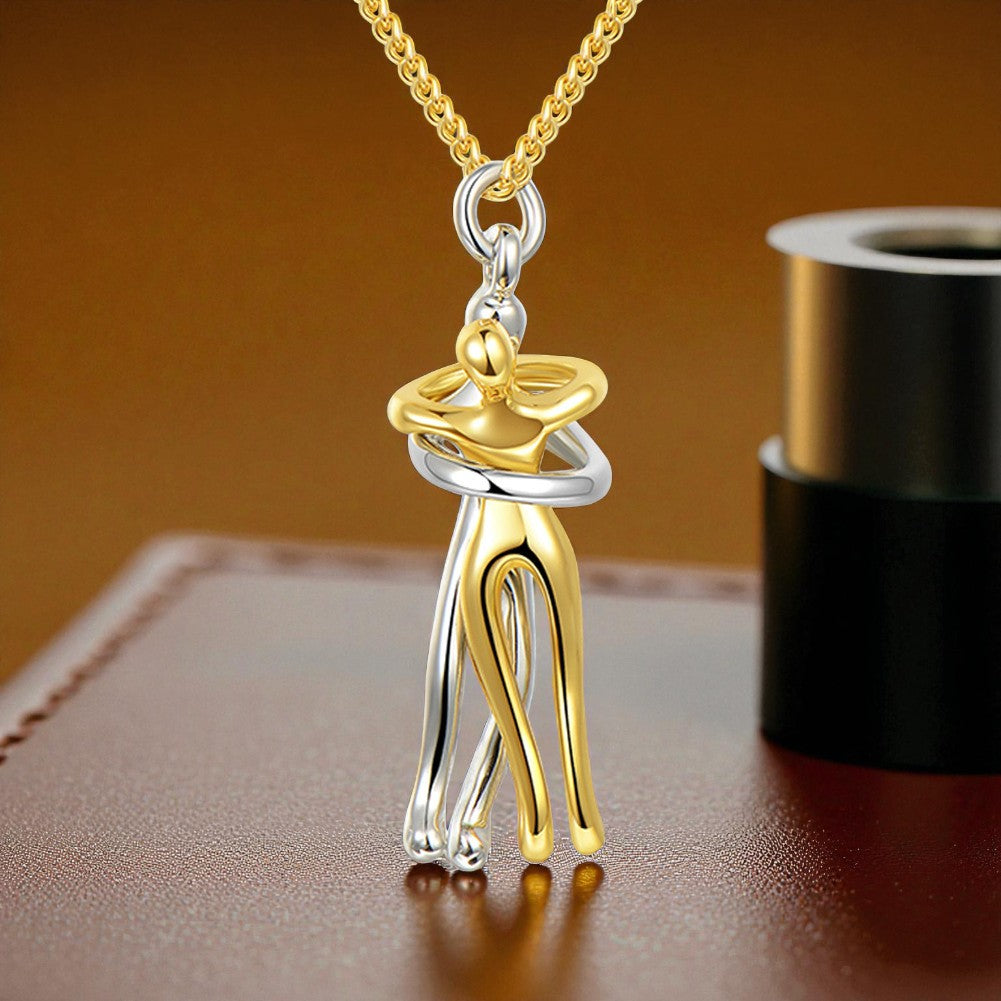 Unisex pendant symbolic necklace for women | Amelya -8