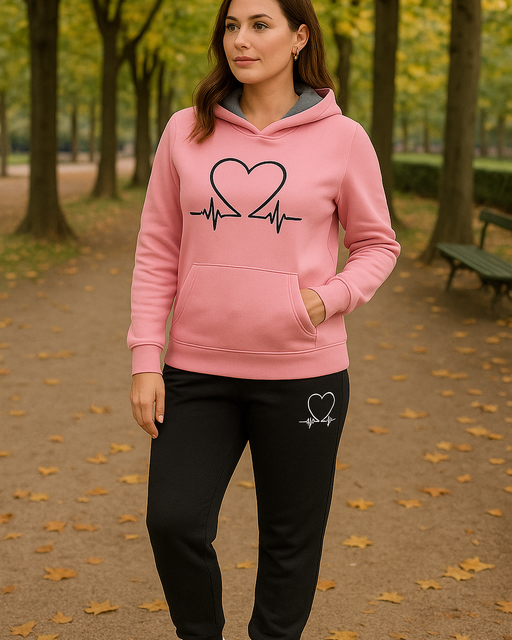 Comfortable modern gymnastics set for women -8