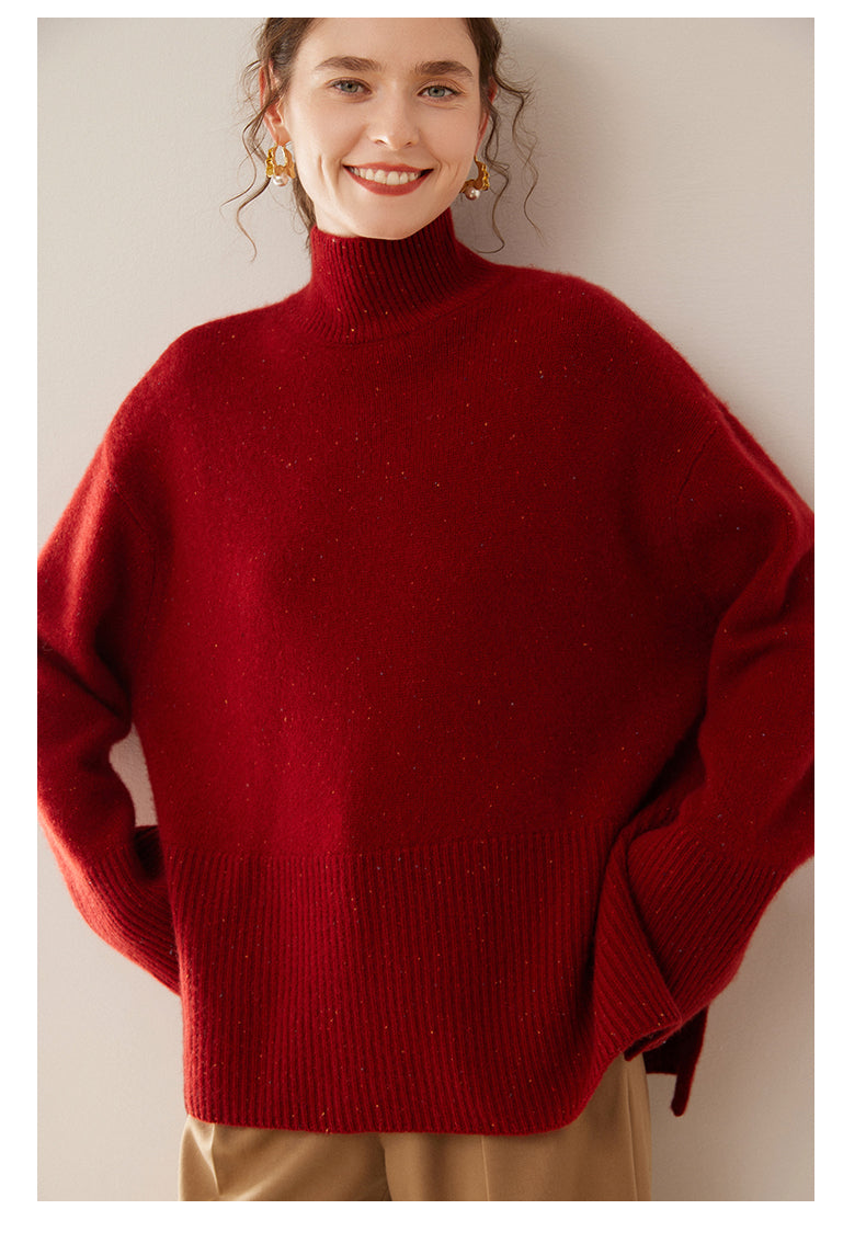 Sweater comfortable turtleneck for women | Shira -9