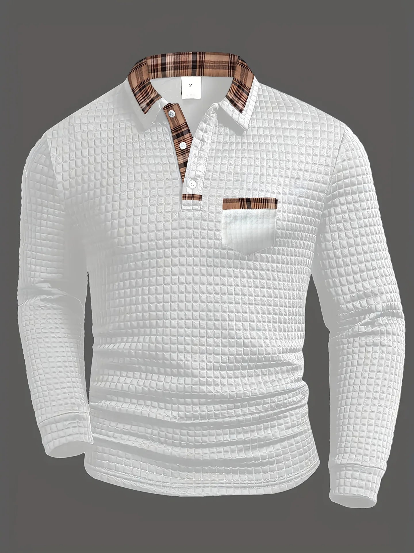 Elegant fitted cut sweater for men | Caseyon -5