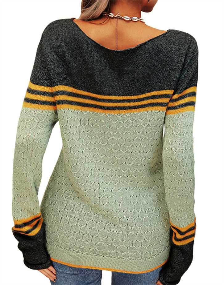 Elegant round neck sweater for women | Claire -38