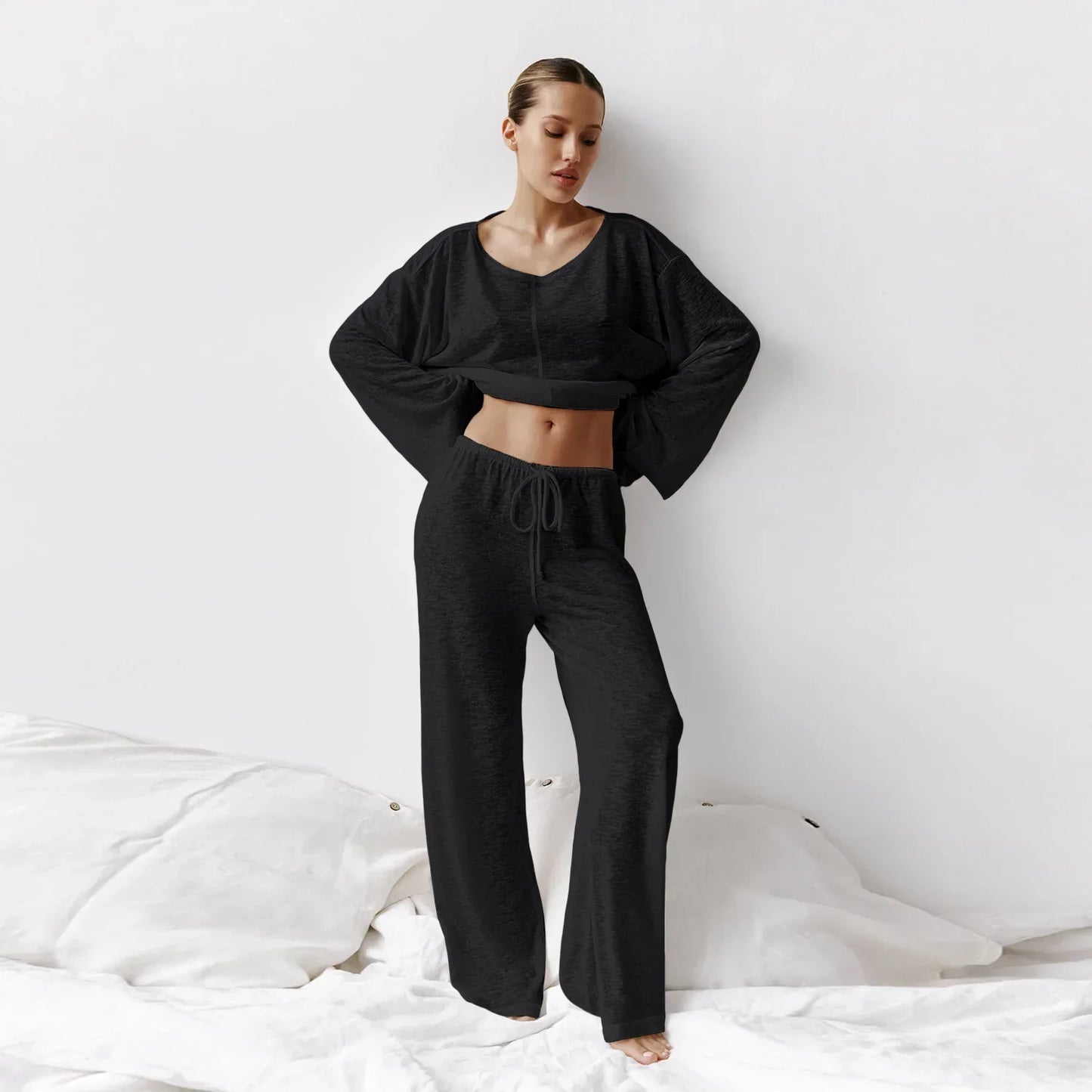 Mara breezy loungewear set for women | Solara -5
