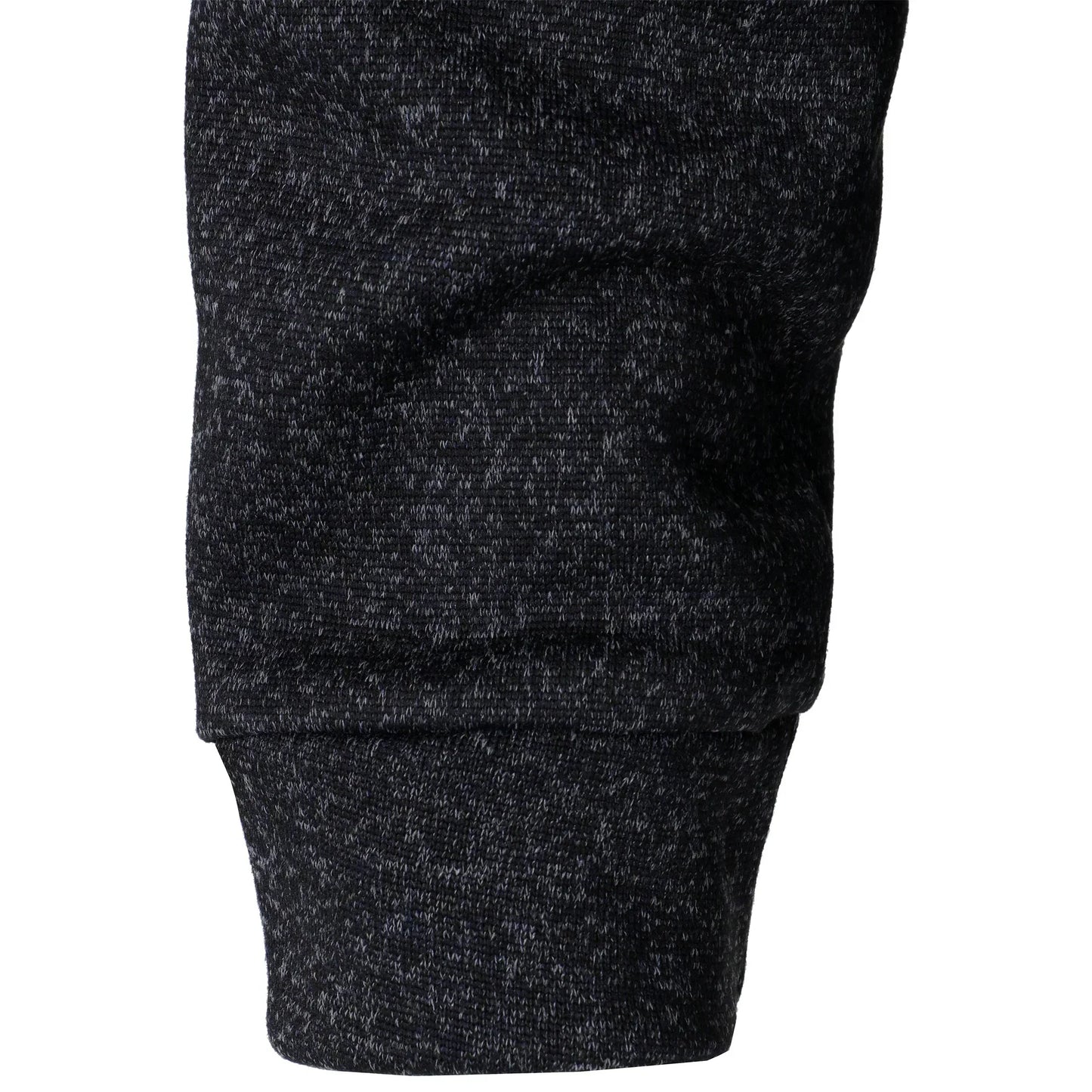 Buttoned collar elbow pads sweater for men | Adrien -14