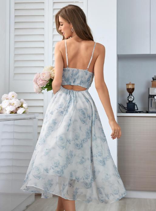 Evening romantic trendy dress for women | Imelda -2
