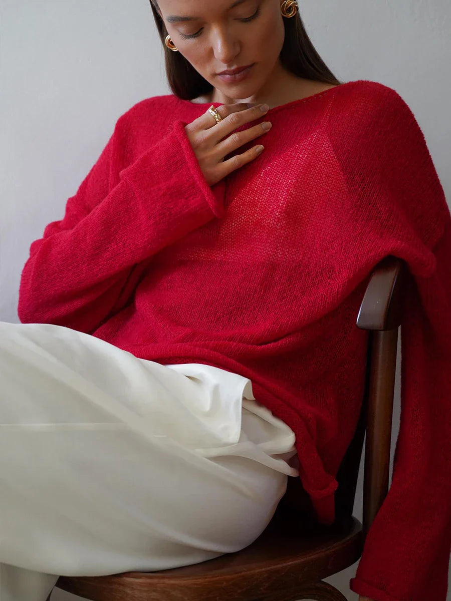 Chic casual sweater for women | Lily -4