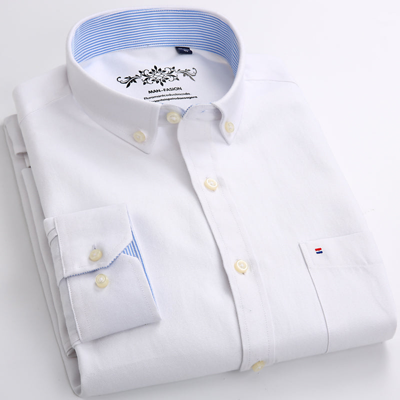 Button-up classic shirt for men | Peter -9