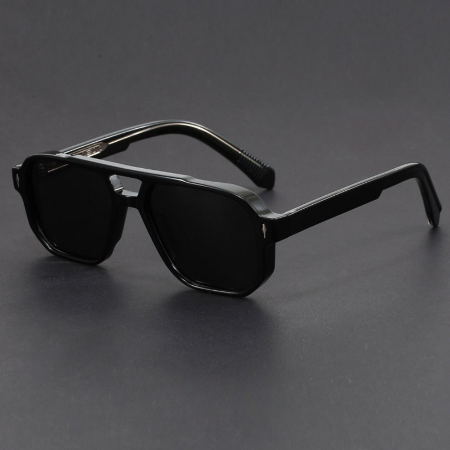 Cut aviator blackout lenses sunglasses for men | Bold -13