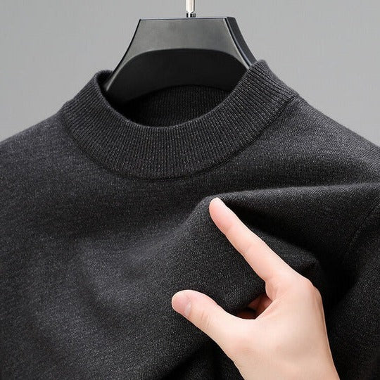 Men’s classic structured cashmere pullover for men | Everett -7