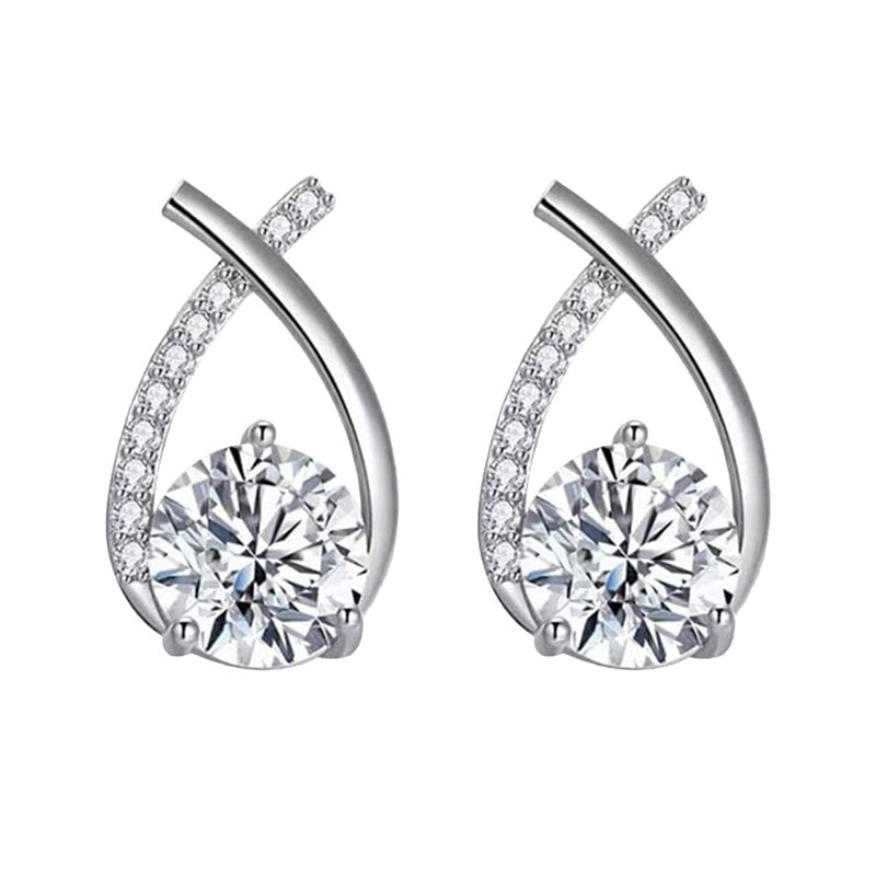 Upper shape queue poisson earrings for women | Frida -2
