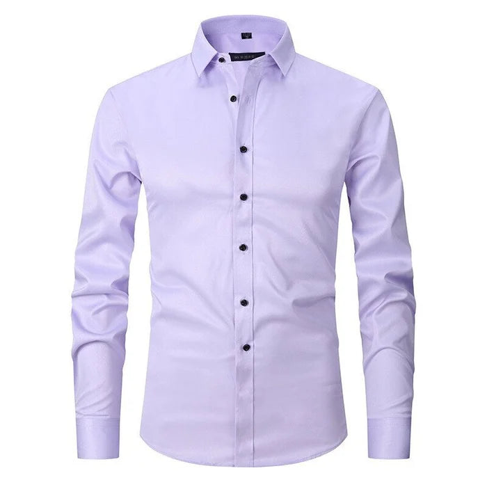 Button-up stretchy quality premium shirt for men | Liam -6
