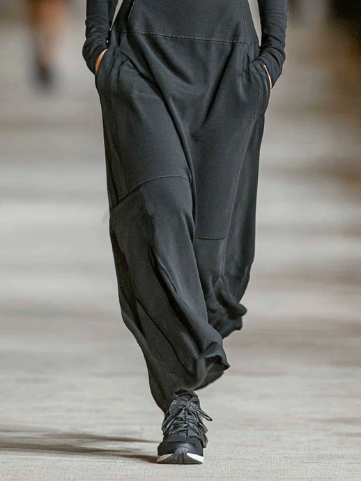 Relaxed zip-collar maxi sporty silhouette dress for women | Arwen -3