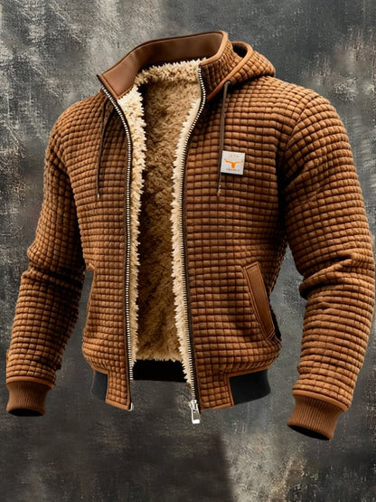 Quilted elegant jacket for men | Aurelio -5