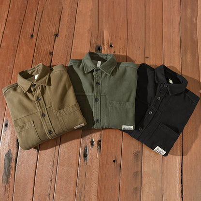 Surchemise cargo elegant shirt for men | Clement -6