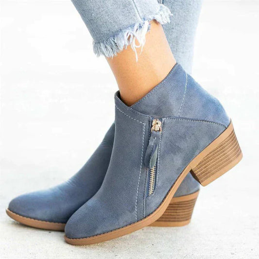Ankle wedges elegant boots for women | Jetta -1
