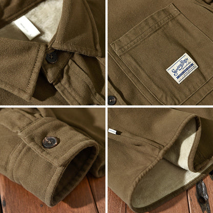 Surchemise cargo elegant shirt for men | Clement -8