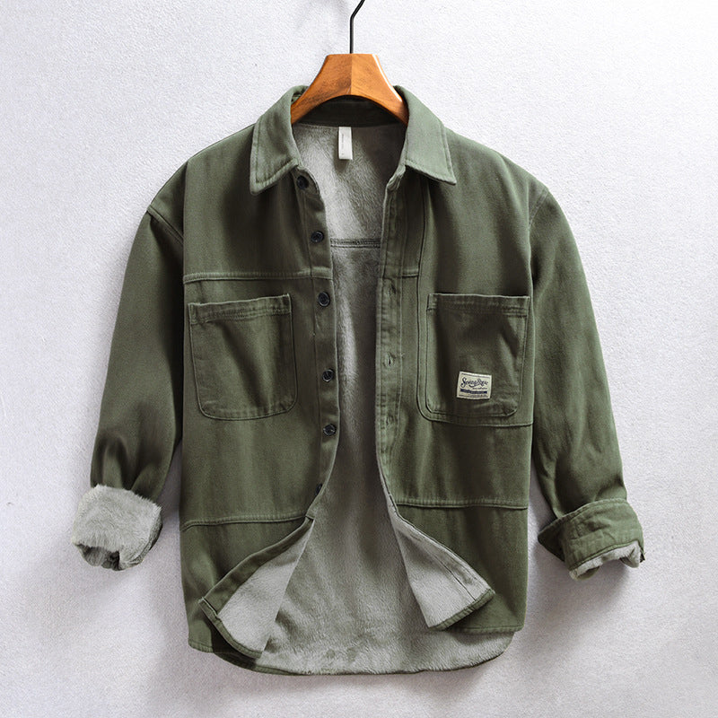 Surchemise cargo elegant shirt for men | Clement -4