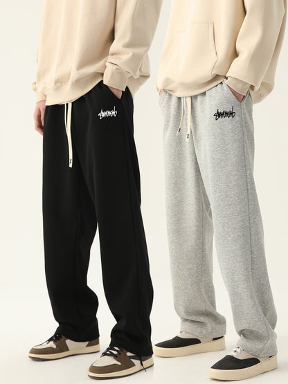 Jogging baggy retro trousers for men | Matt -1
