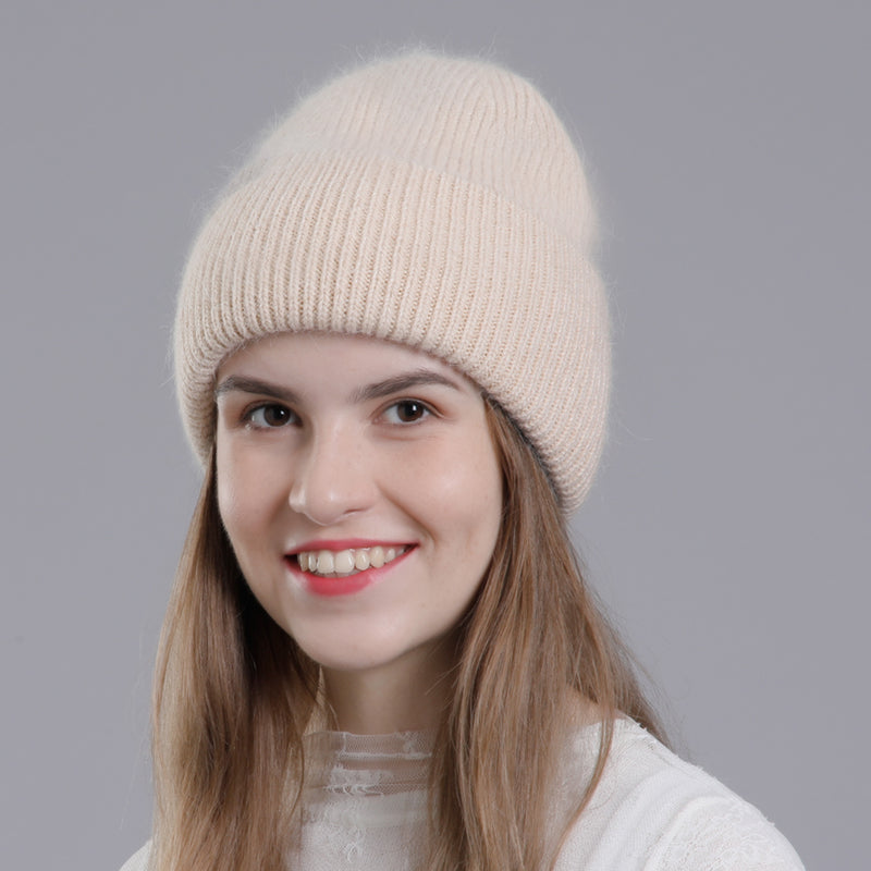 Winter knitted beanie for women | Thalia -4