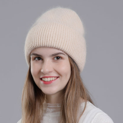 Winter knitted beanie for women | Thalia -4