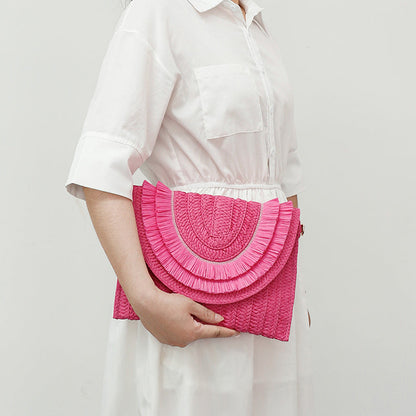 Woven bohemien bag for women | Marina -8