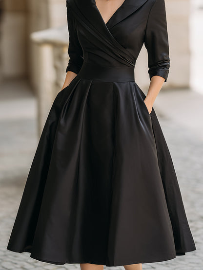 Elegant festive holiday dress for women | Colette Lina -3