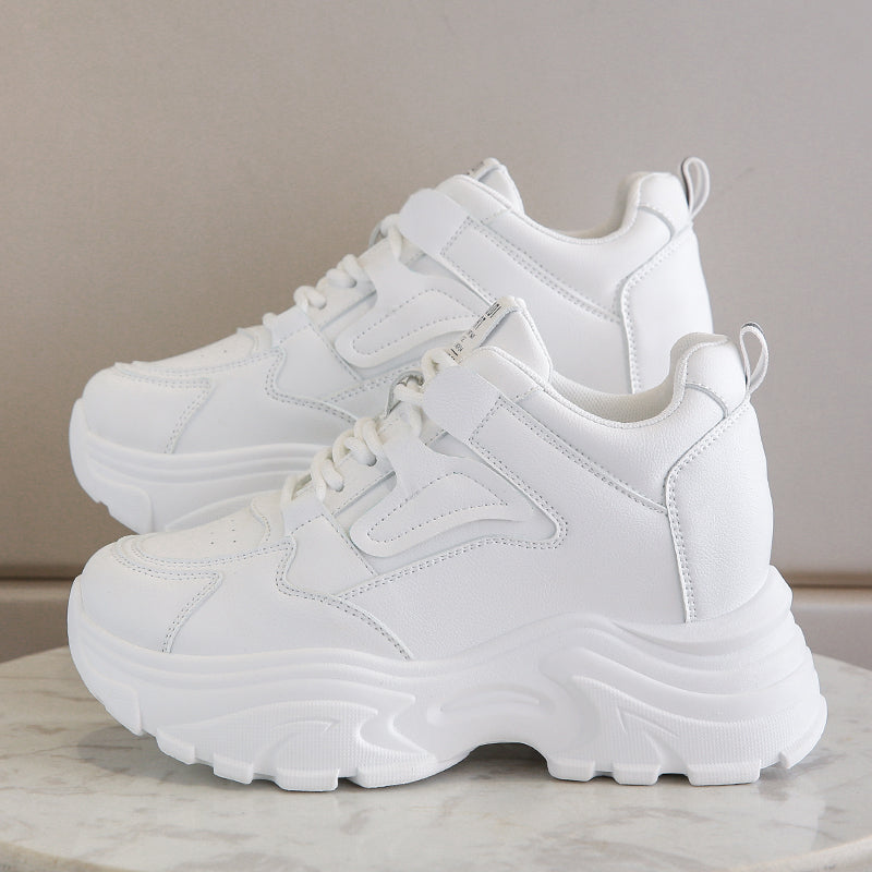 Lace-up platform sneakers for women | Vera -16