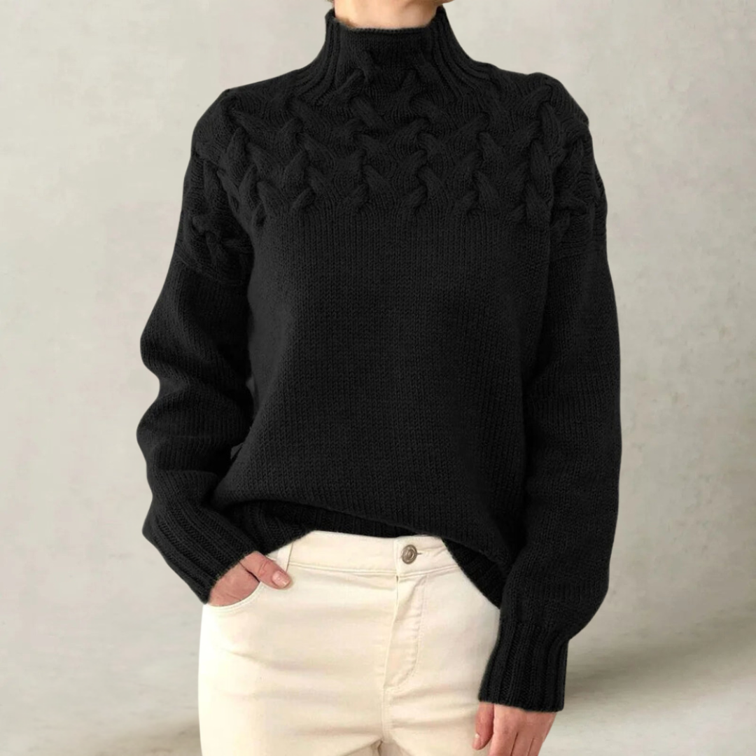 Chic warm sweater for women | Lilianne -5