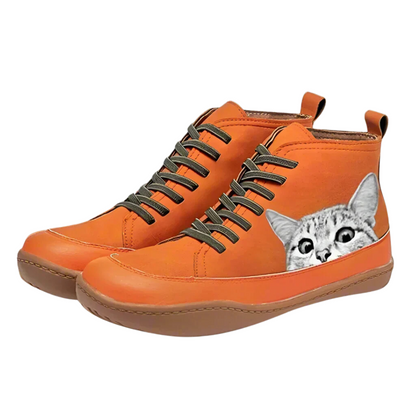 Ankle elegant boots for women | FelineStep -4