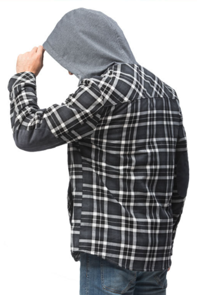 Hooded style bucheron jacket for men | Philippe -10