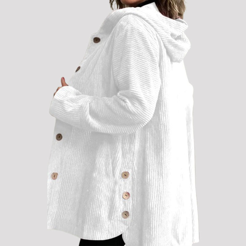 Casual hooded jacket for women -7