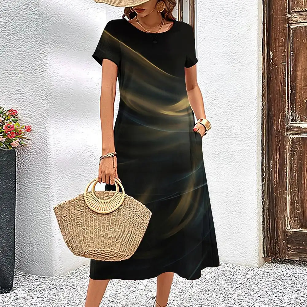 Summer elegant dress for women | Tessa -4