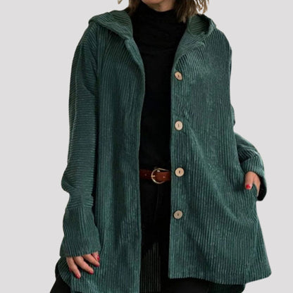 Casual hooded jacket for women -8