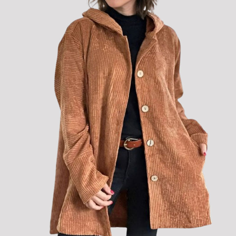 Casual hooded jacket for women -9