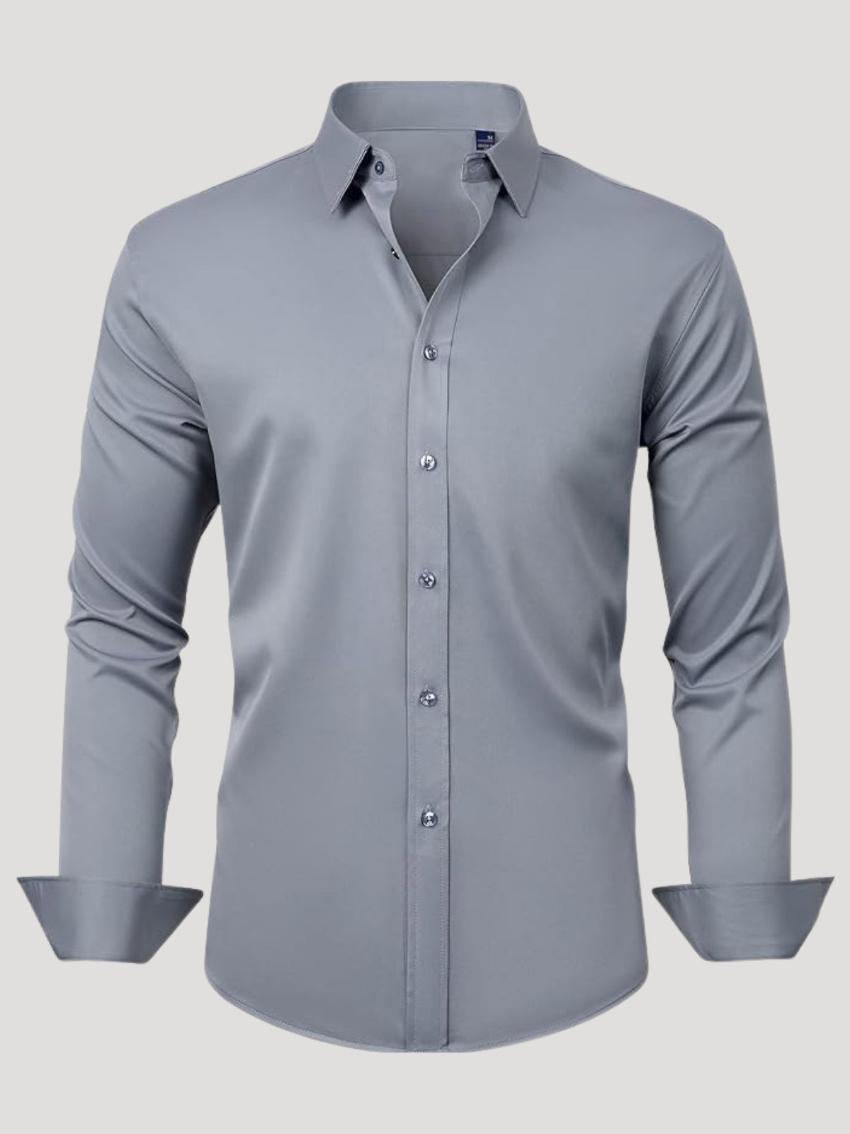 Fitted pleats shirt for men | Lorian -13