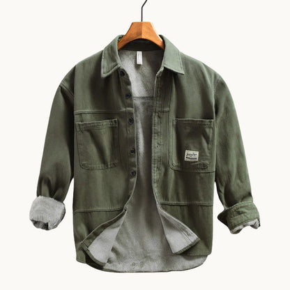 Surchemise cargo elegant shirt for men | Clement -1