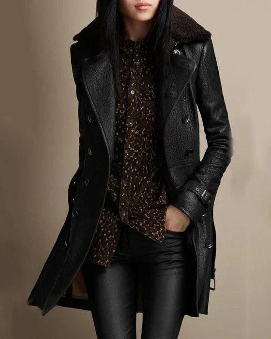 Chic elegant coat for women | Nocturne -3