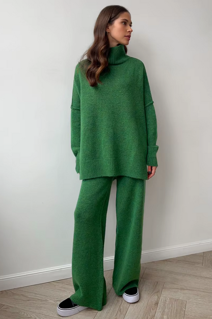 Luxurious matching winter set for women | Yelena -3