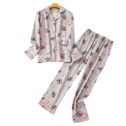 Pyjamas checked vibrant set for women | Ravenna -4