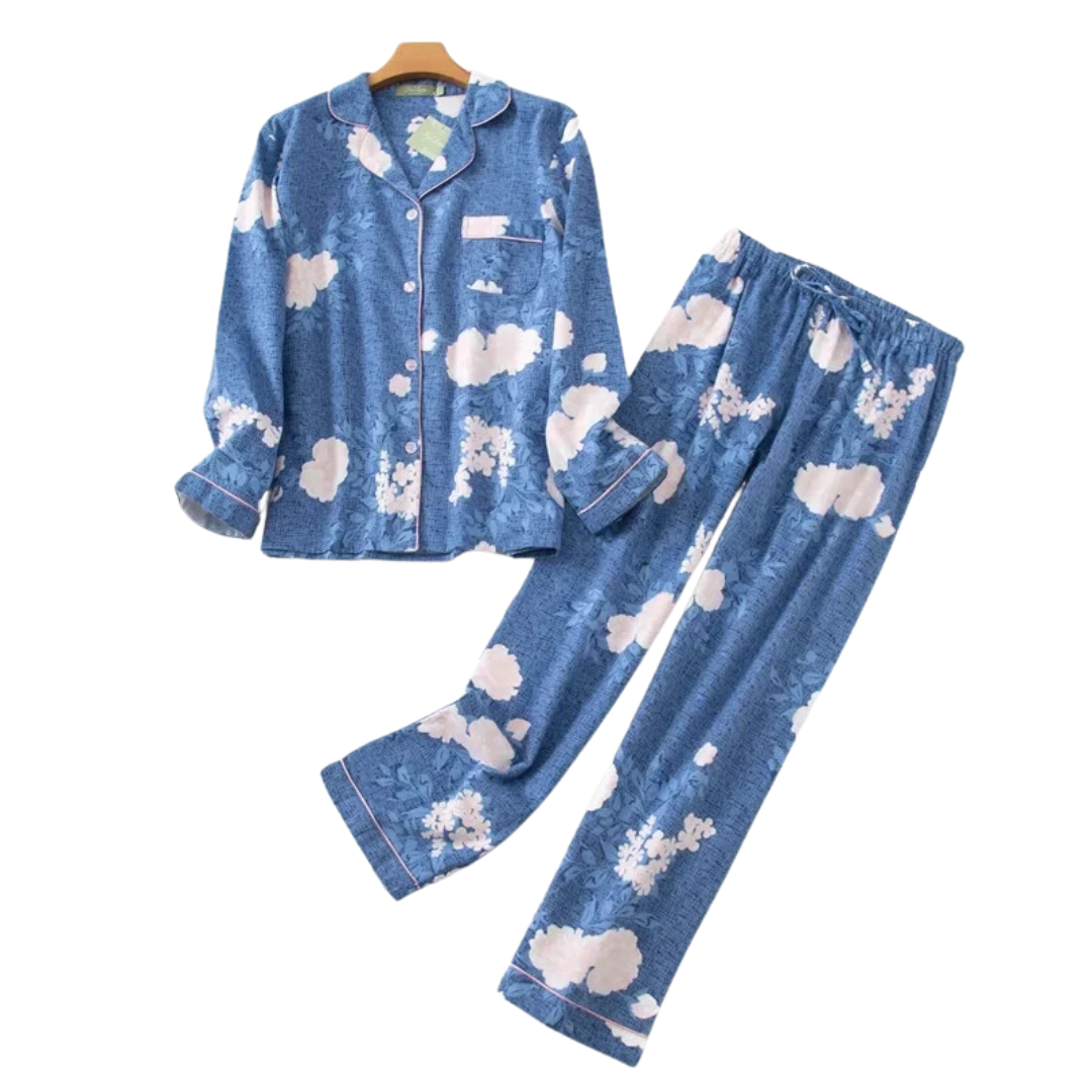 Pyjamas checked vibrant set for women | Ravenna -6