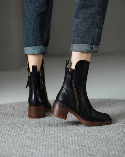 Ankle elegant comfortable boots for women -2