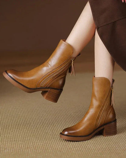 Ankle elegant comfortable boots for women -5