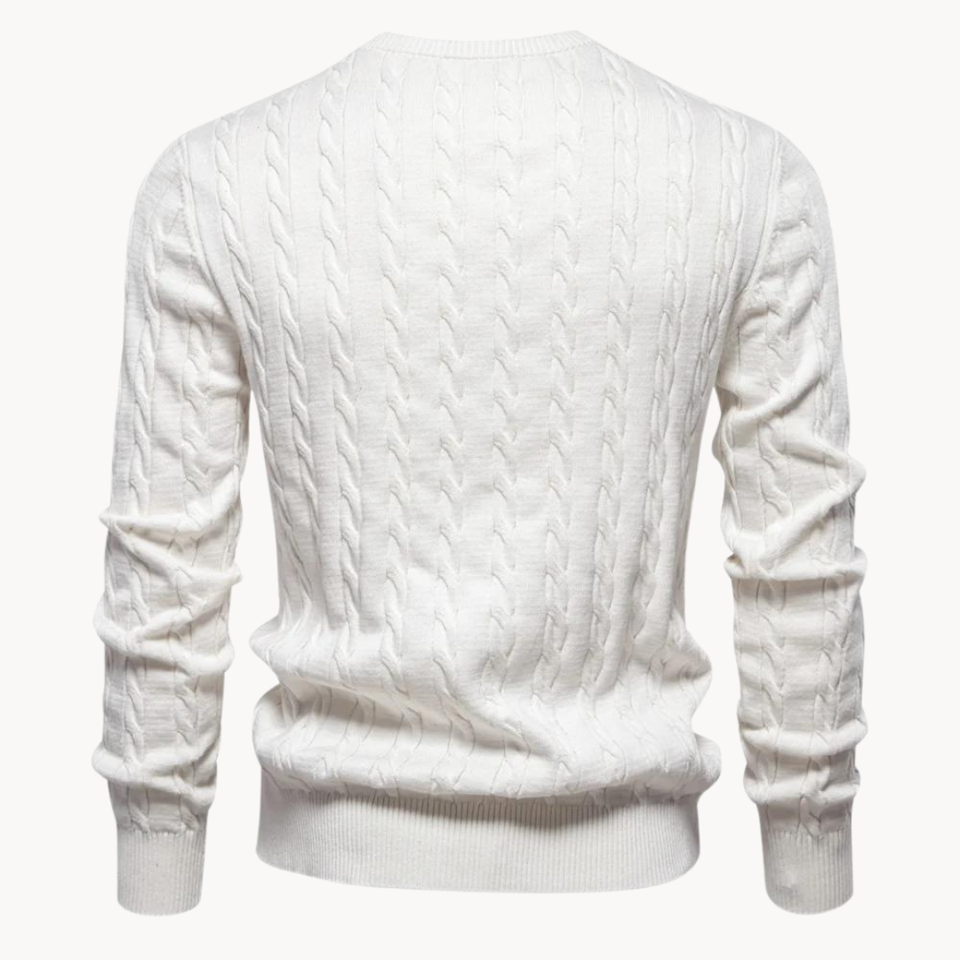 Soft cotton sweater for men | Lark -4