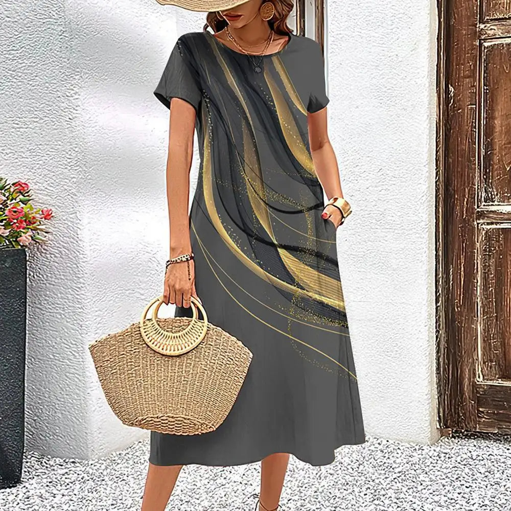 Summer elegant dress for women | Tessa -2