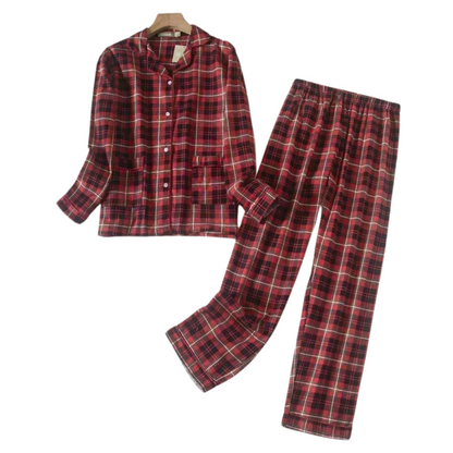Pyjamas checked vibrant set for women | Ravenna -3