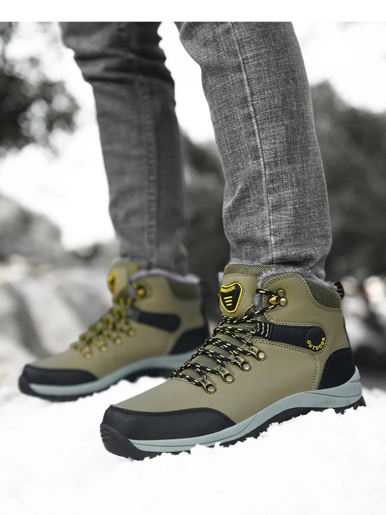 Winter waterproof shoes for men | Alban -6